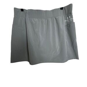 Realtree Fishing Skort Shorts‎ Gray XXL 20 Built-in Shorts Pockets Athleisure